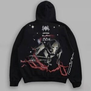 DARC SPORT STAR WARS GENERAL GRIEVOUS OVERSIZE HOODIE IN BLACK Size L